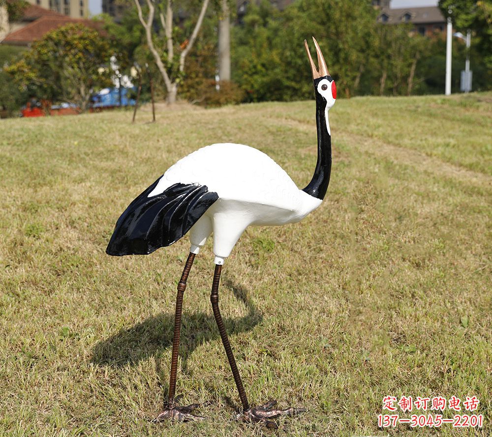 南京精美仙鹤雕塑
