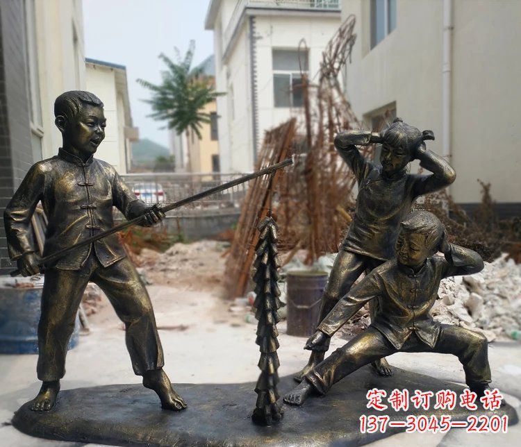 南京精美儿童铜雕，为孩子们带来欢乐