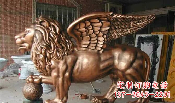 南京飞狮玻璃钢动物雕塑