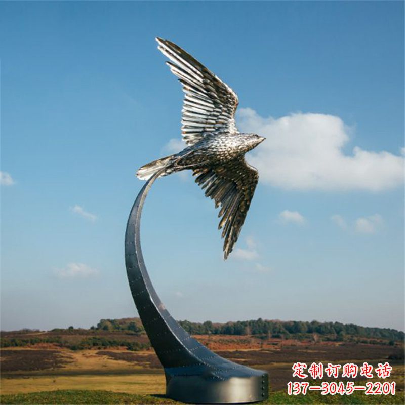 南京不锈钢老鹰雕塑