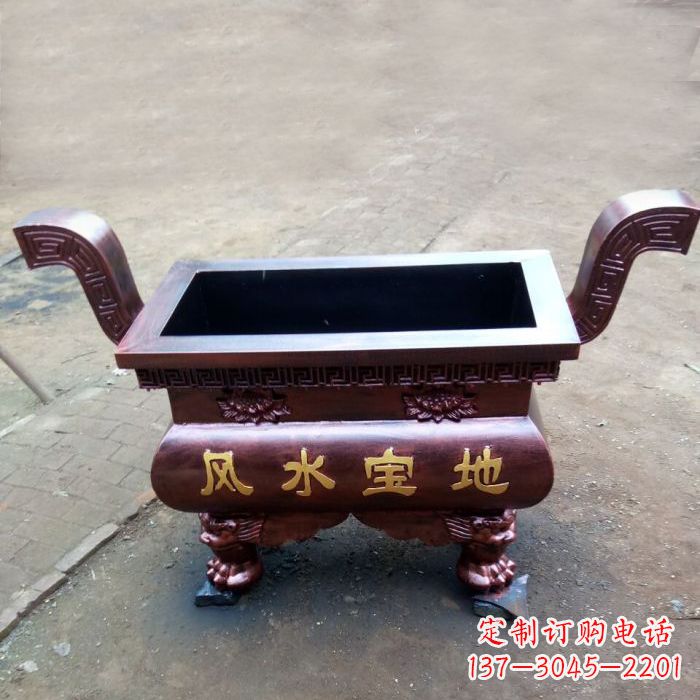 南京精美香炉铜雕