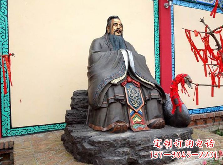 南京浮雕孔子行教