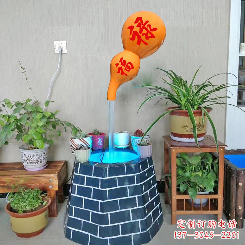 南京福禄葫芦艺术陶瓷雕塑