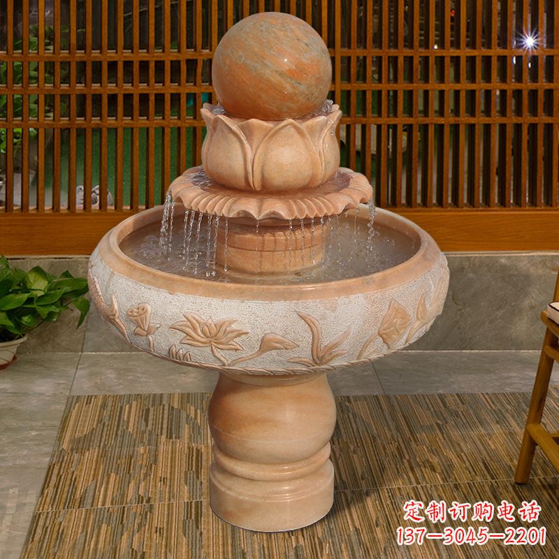 南京领雕塑涪陵悬浮风水球雕塑
