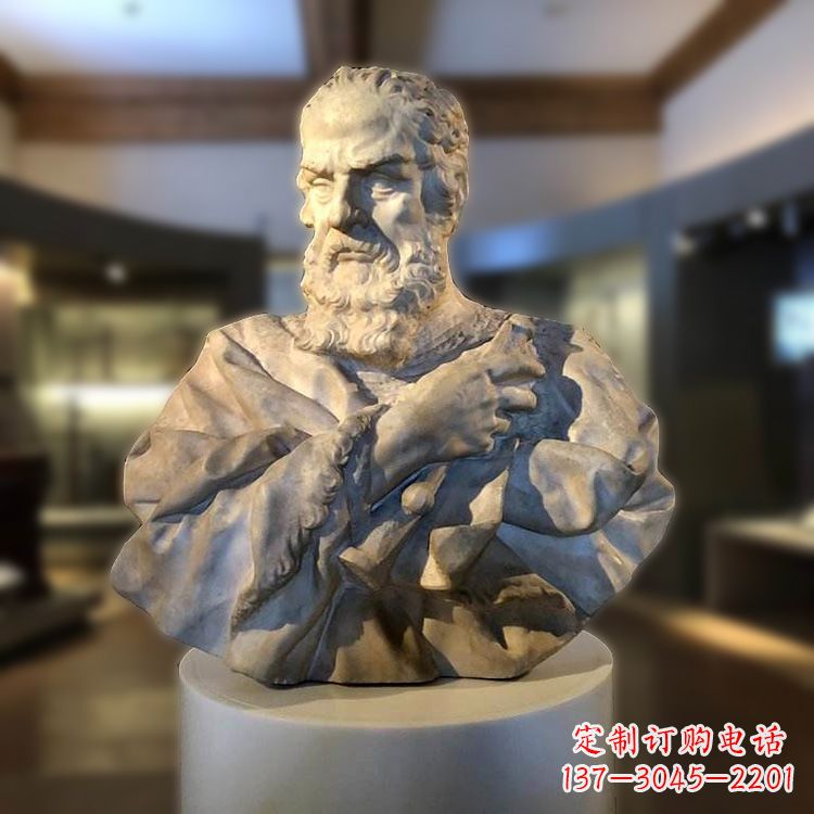 南京伽利略头像雕塑--精致定制