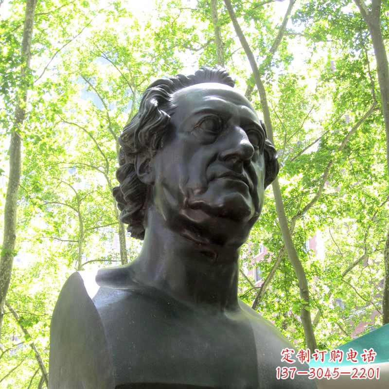 南京泰勒·歌德精美半身胸像雕塑