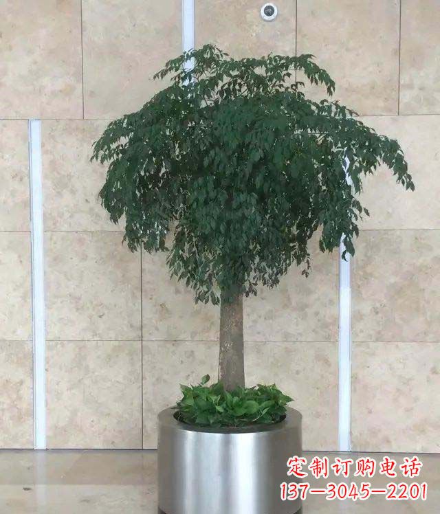 南京特色铜质花盆装饰雕塑