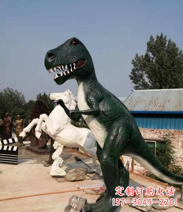 南京玻璃钢仿真恐龙雕塑
