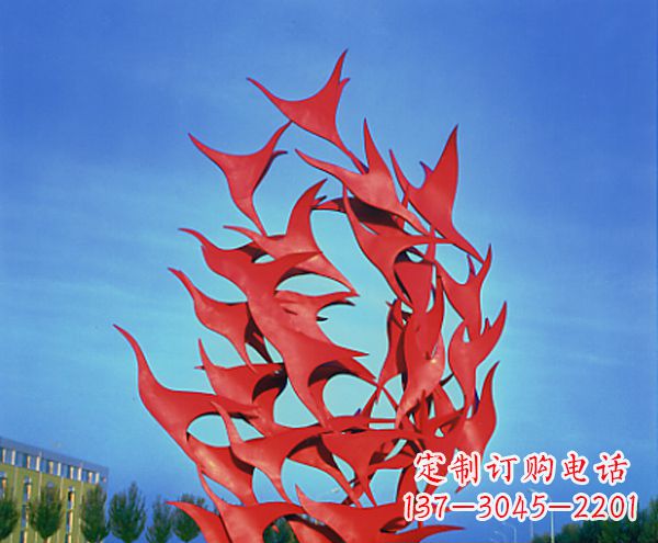 南京立体不锈钢大雁雕塑
