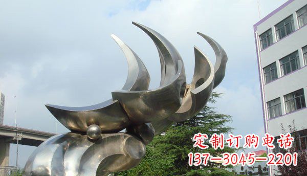 南京中领雕塑出品不锈钢海鸥雕塑