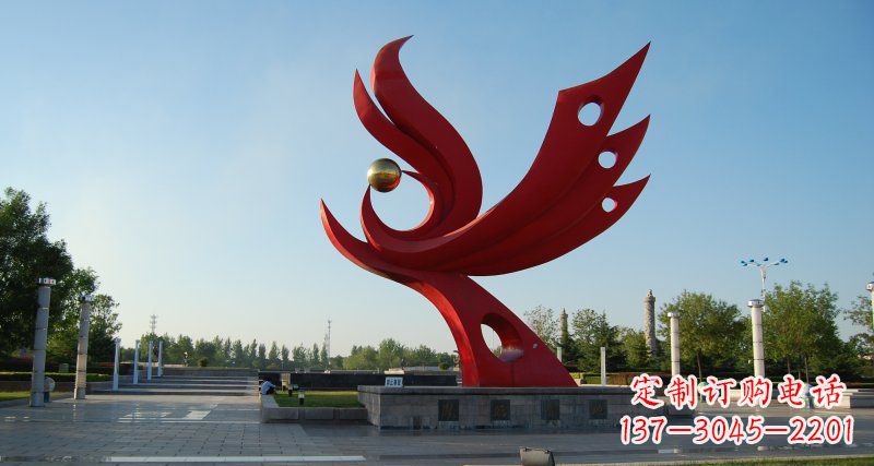 南京凤凰雕塑——浓缩的美丽传统