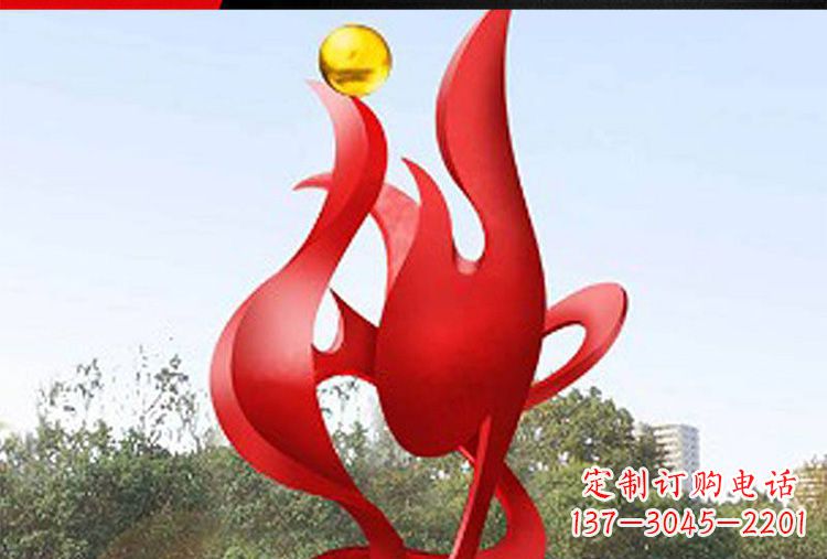 南京现代工艺不锈钢凤凰雕塑