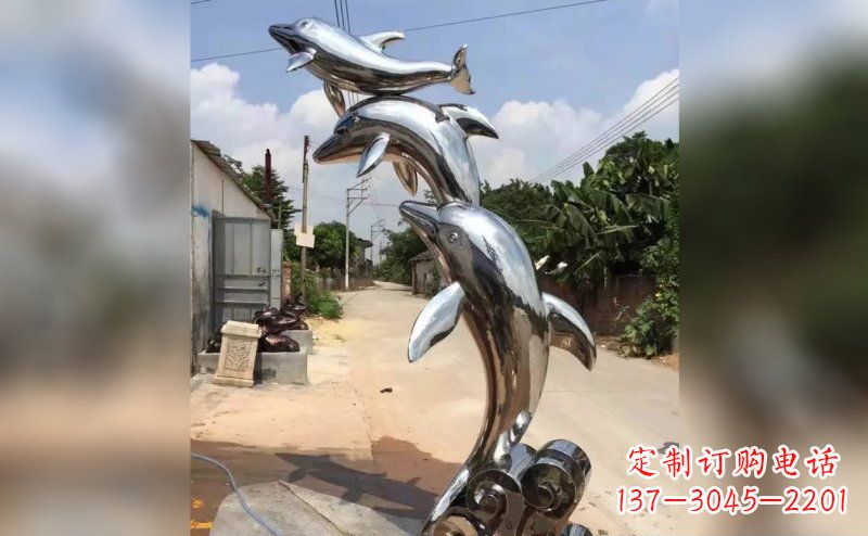 南京产品名称优雅海豚雕塑