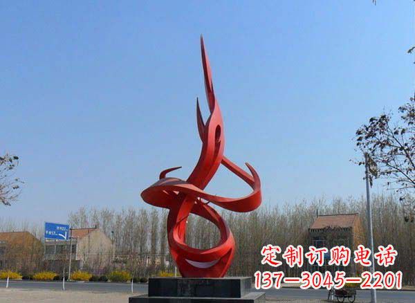 南京不锈钢火苗经典建筑雕塑