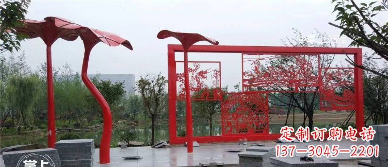南京不锈钢龙凤雕塑