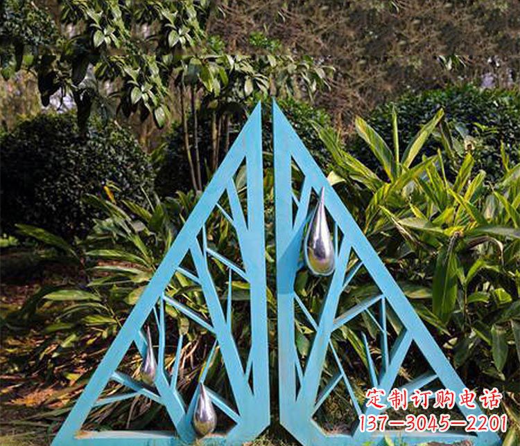 南京 风格树枝不锈钢景观雕塑