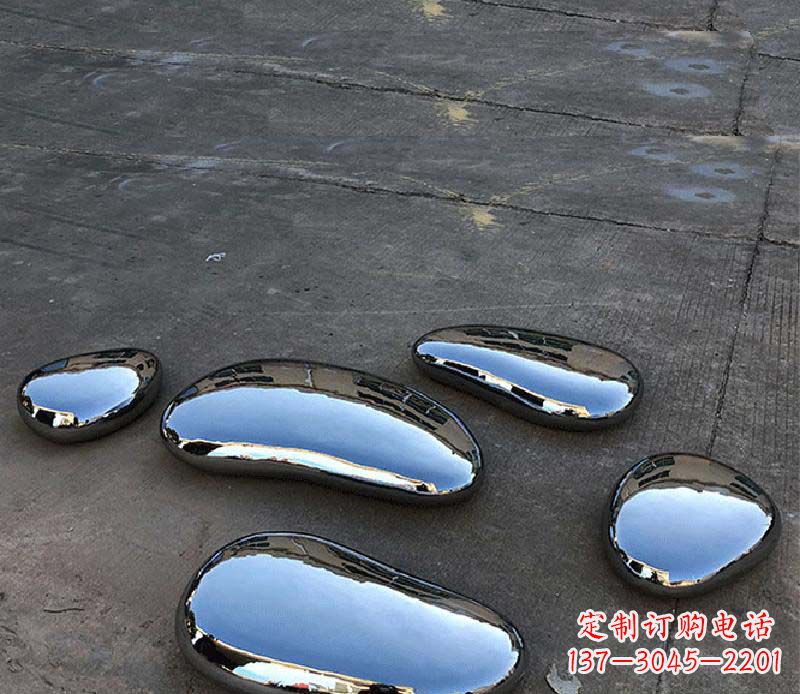南京不锈钢水滴景观雕塑美轮美奂,营造自然灵动
