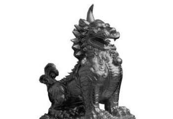 南京独角兽铜雕塑，精美细腻传统工艺