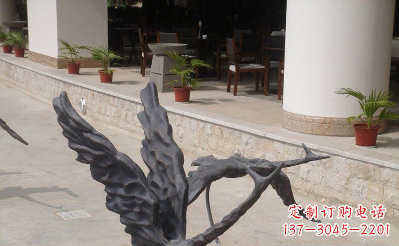 南京中领雕塑精美大雁铜雕