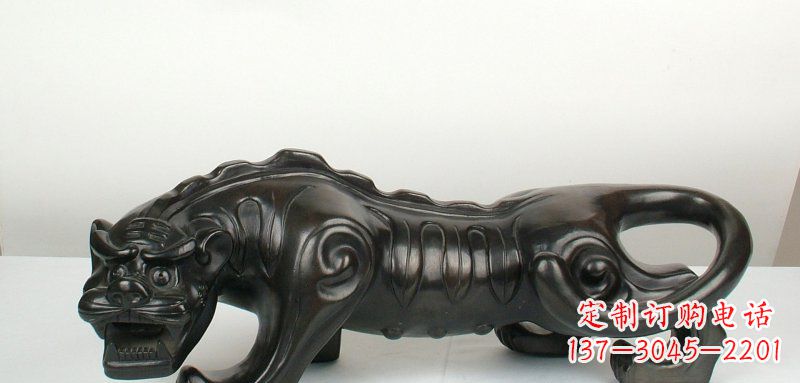 南京象征精神力量的老虎雕塑