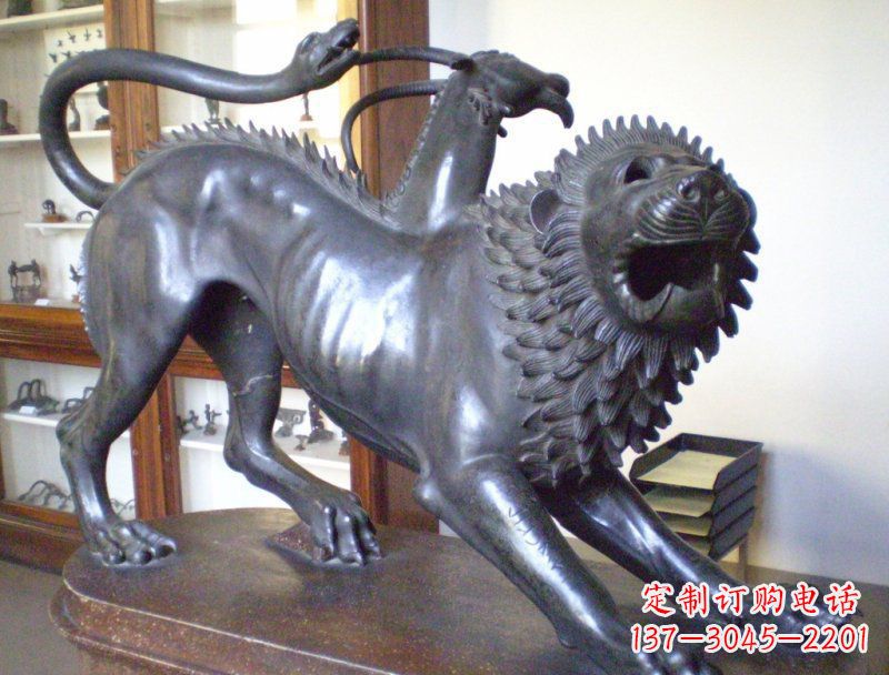 南京精美羚羊铜雕塑