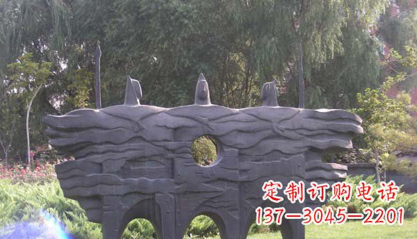 南京精美绝伦的战士铜雕