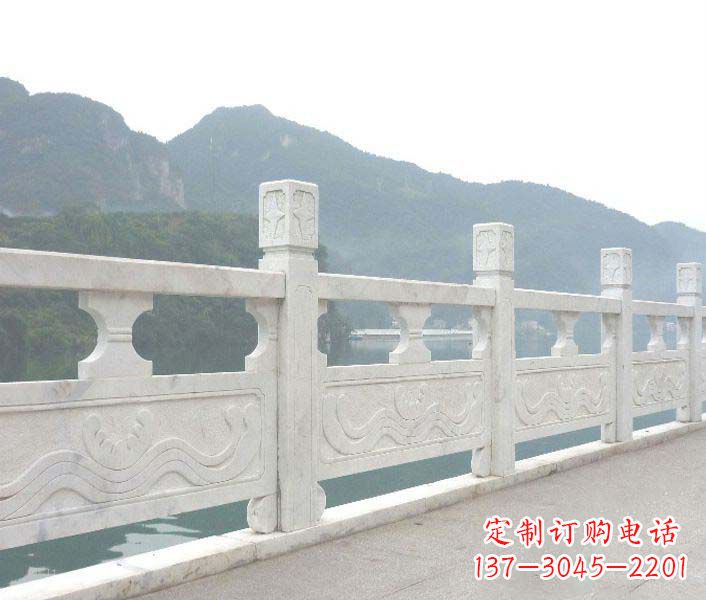 南京高品质公园大理石栏板景观石雕