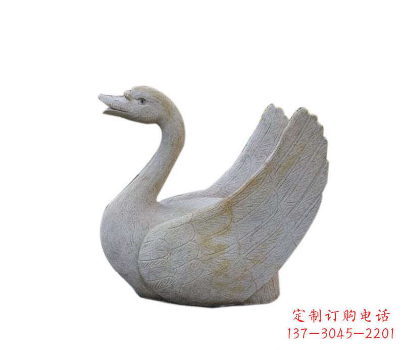 南京中领雕塑 | 天鹅石雕景观喷泉