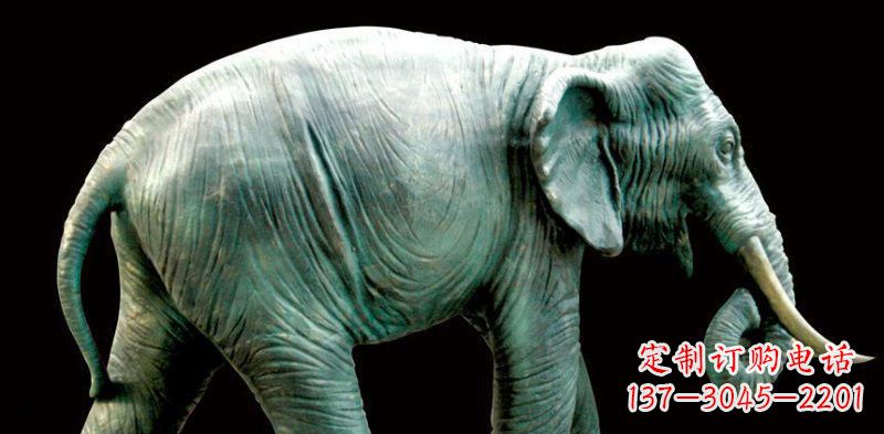 南京铜雕大象——艺术精灵的完美融合