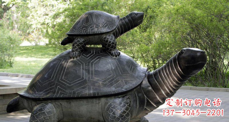 南京铜质乌龟景观雕塑