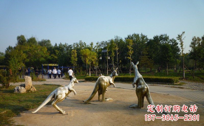 南京高质量袋鼠铜雕