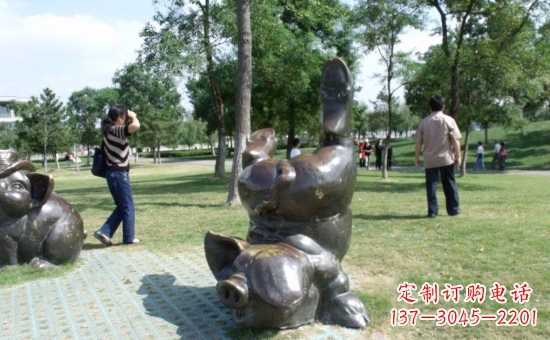 南京产品名称中领雕塑铜质动物雕塑