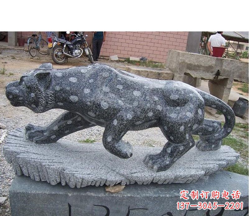 南京华美动物猎豹石雕