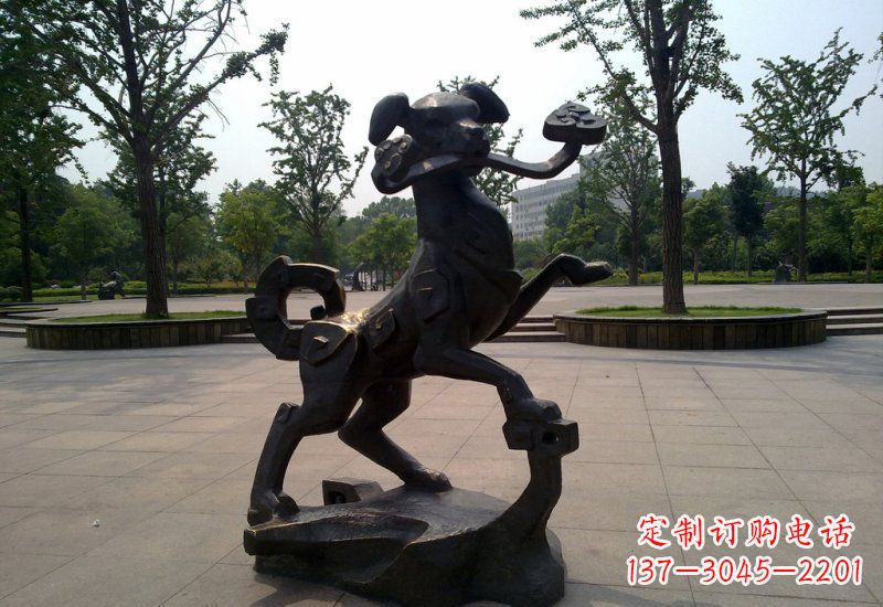 南京精美动物铜雕