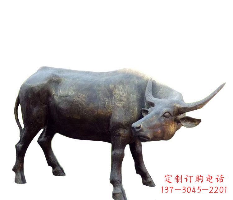 南京优质静谧水牛铜雕