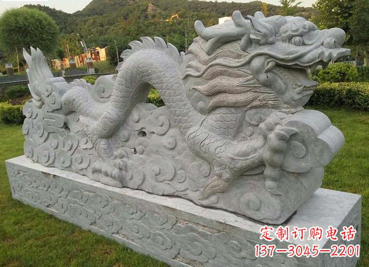 南京中领雕塑-精美古典仿古龙雕塑