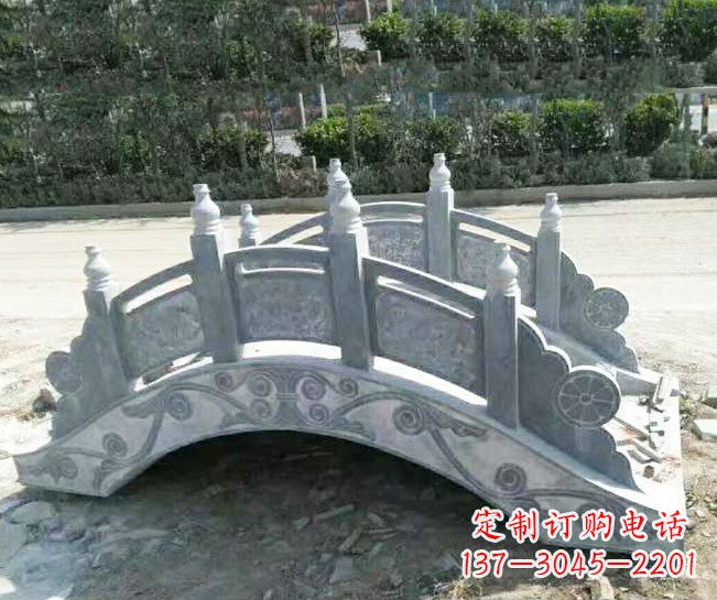 南京公园仿古石拱桥景观石雕