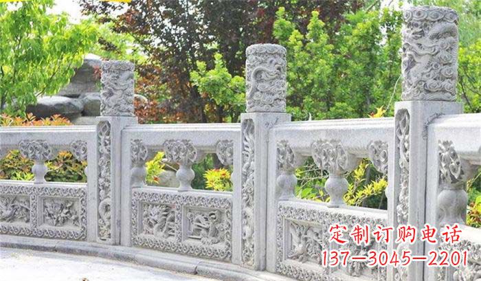 南京公园仿古石栏板_1