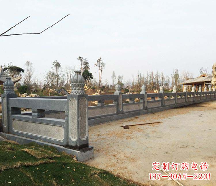 南京公园仿古石栏板景观石雕 (3)