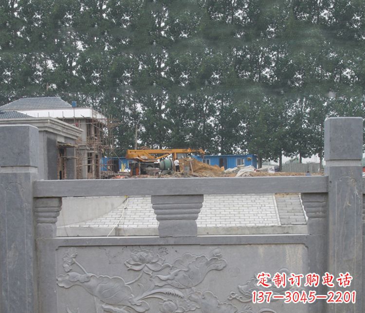 南京公园仿古石栏板景观石雕 (9)