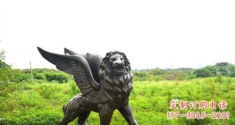 南京中领雕塑精美的动物铜雕