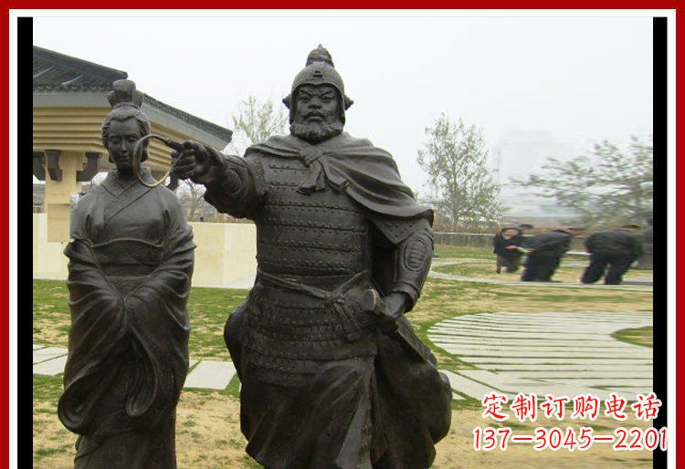 南京灵巧雄姿,威武将军铜雕塑