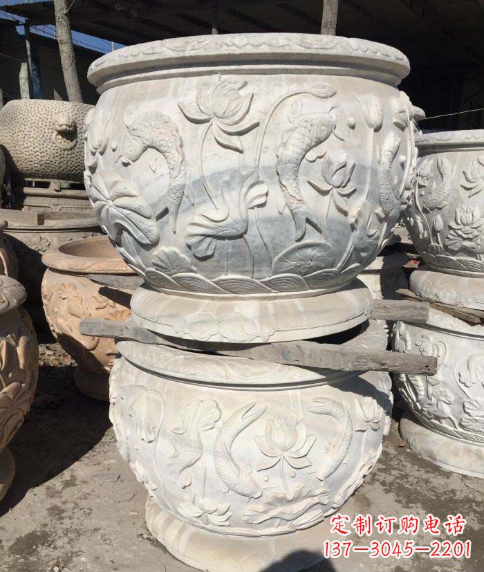 南京精美荷花雕塑 彰显优雅之美