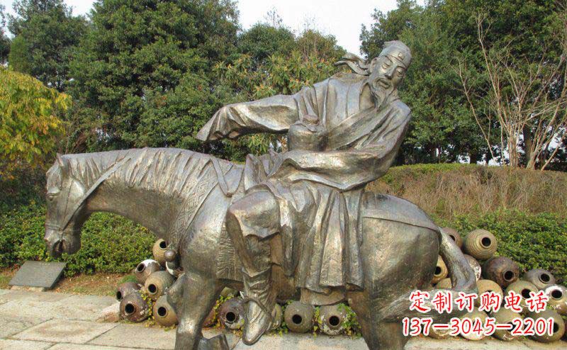 南京动态骑马雕塑