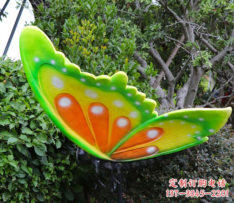 南京玻璃钢仿真蝴蝶雕塑