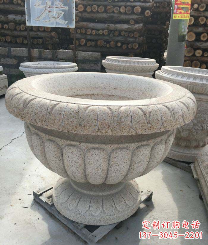南京高质量大理石花盆石雕