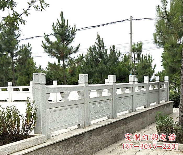 南京大理石栏板石雕,构筑公园景观