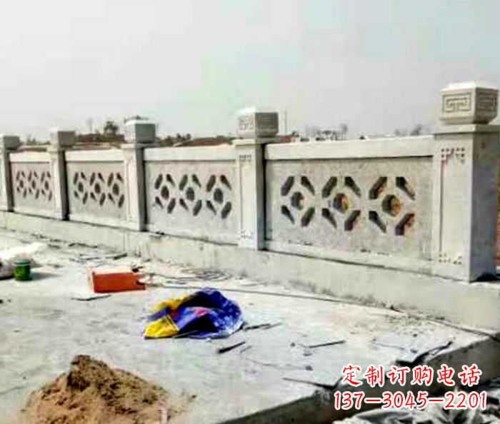 南京公园大理石栏板石雕