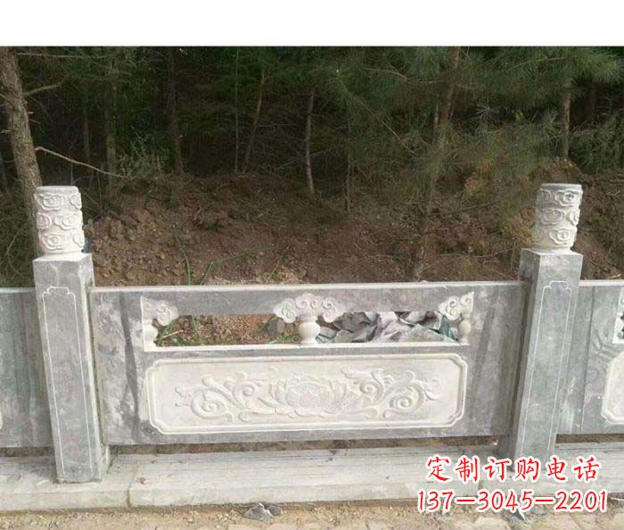 南京大理石栏板石雕艺术品