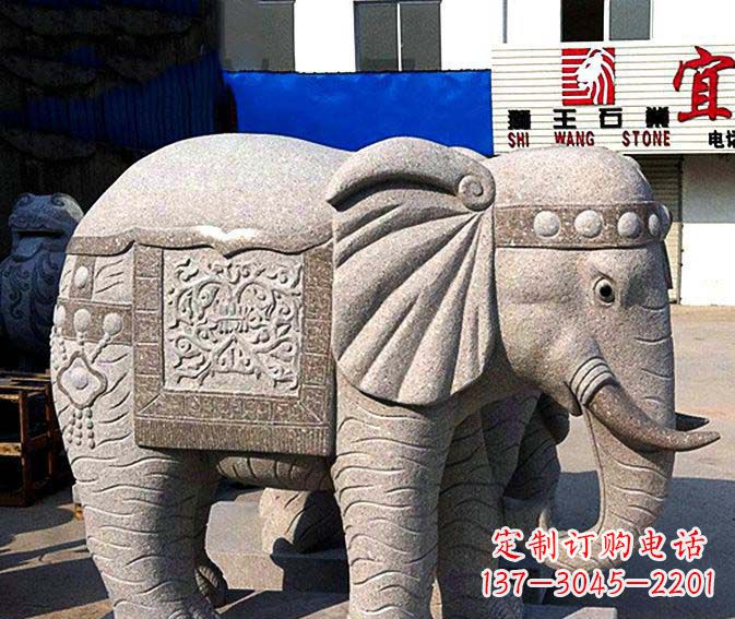 南京高品质缅甸大象雕塑